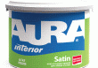 Влагостойкая краска для обоев и стен AURA SATIN (прозрачная основа) (2,7 л)